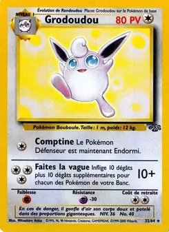Carte Grodoudou de l'extension Jungle, numéro 32/64