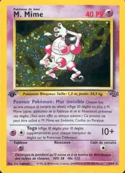 Carte M. Mime de l'extension Jungle, numéro 6/64