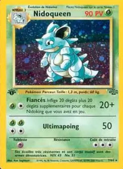 Carte Nidoqueen de l'extension Jungle, numéro 7/64