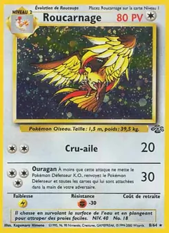 Carte Roucarnage de l'extension Jungle, numéro 8/64