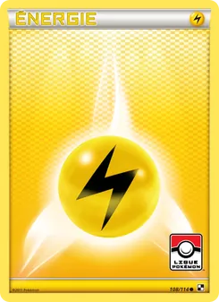 Carte Énergie Électrique de l'extension Noir & Blanc, numéro 108/114
