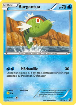 Carte Bargantua de l'extension Noir & Blanc, numéro 35/114