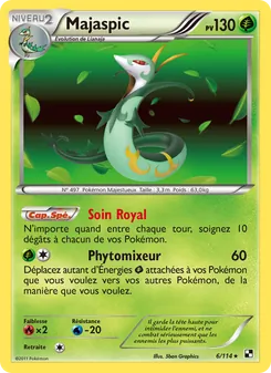 Carte Majaspic de l'extension Noir & Blanc, numéro 6/114