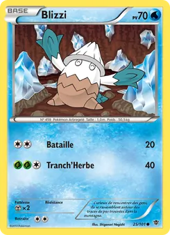 Carte Blizzi de l'extension Explosion Plasma, numéro 25/101