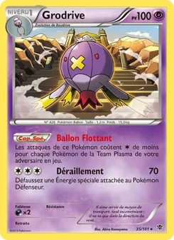 Carte Grodrive de l'extension Explosion Plasma, numéro 35/101