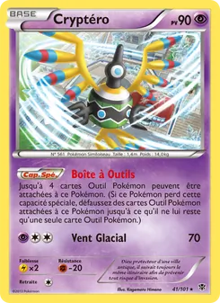 Carte Cryptéro de l'extension Explosion Plasma, numéro 41/101