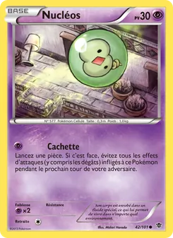 Carte Nucléos de l'extension Explosion Plasma, numéro 42/101