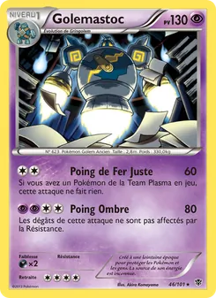 Carte Golemastoc de l'extension Explosion Plasma, numéro 46/101