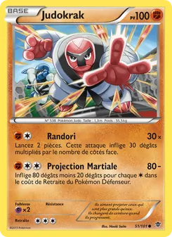 Carte Judokrak de l'extension Explosion Plasma, numéro 51/101