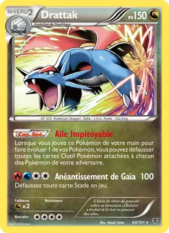 Carte Drattak de l'extension Explosion Plasma, numéro 64/101