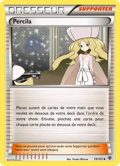 Carte Percila de l'extension Explosion Plasma, numéro 78/101