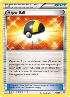 Carte Hyper Ball de l'extension Explosion Plasma, numéro 90/101