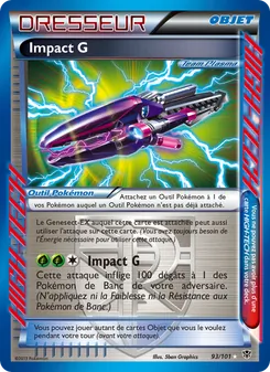 Carte Impact G de l'extension Explosion Plasma, numéro 93/101