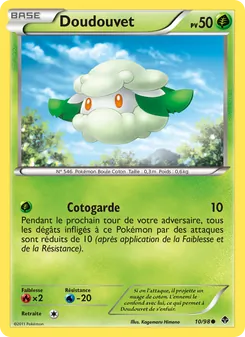 Carte Doudouvet de l'extension Pouvoirs Émergents, numéro 10/98