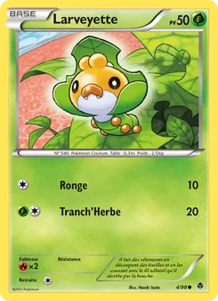 Carte Larveyette de l'extension Pouvoirs Émergents, numéro 4/98