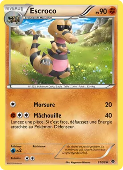 Carte Escroco de l'extension Pouvoirs Émergents, numéro 61/98