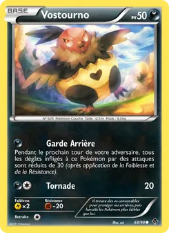 Carte Vostourno de l'extension Pouvoirs Émergents, numéro 68/98