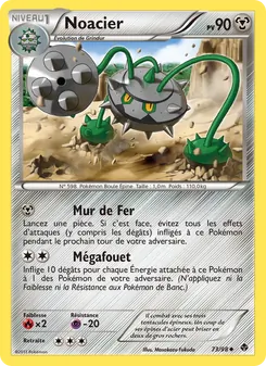 Carte Noacier de l'extension Pouvoirs Émergents, numéro 73/98