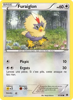 Carte Furaiglon de l'extension Pouvoirs Émergents, numéro 87/98