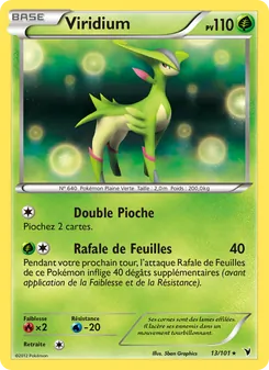 Carte Viridium de l'extension Nobles Victoires, numéro 13/101