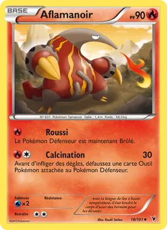 Carte Aflamanoir de l'extension Nobles Victoires, numéro 18/101