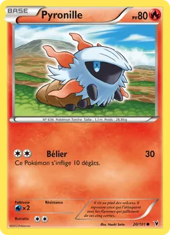 Carte Pyronille de l'extension Nobles Victoires, numéro 20/101