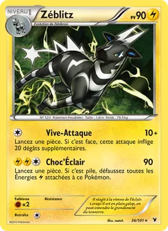 Carte Zéblitz de l'extension Nobles Victoires, numéro 36/101