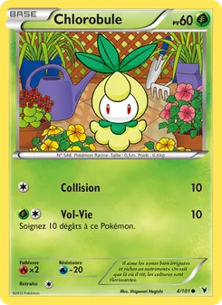 Carte Chlorobule de l'extension Nobles Victoires, numéro 4/101