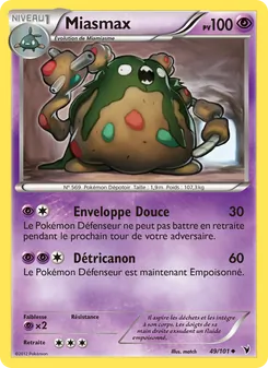 Carte Miasmax de l'extension Nobles Victoires, numéro 49/101