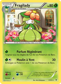 Carte Fragilady de l'extension Nobles Victoires, numéro 5/101
