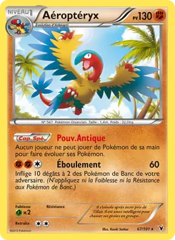 Carte Aéroptéryx de l'extension Nobles Victoires, numéro 67/101