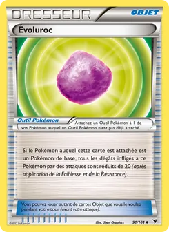 Carte Évoluroc de l'extension Nobles Victoires, numéro 91/101