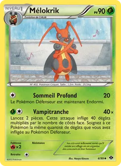 Carte Mélokrik de l'extension Destinées Futures, numéro 4/99