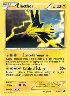 Carte Électhor de l'extension Destinées Futures, numéro 41/99