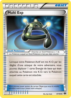 Carte Multi Exp de l'extension Destinées Futures, numéro 87/99
