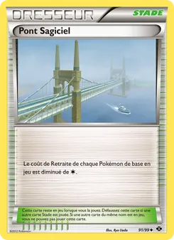 Carte Pont Sagiciel de l'extension Destinées Futures, numéro 91/99