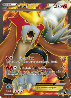 Carte Entei-EX de l'extension Explorateurs Obscurs, numéro 103/108