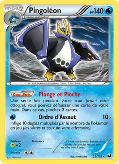 Carte Pingoléon de l'extension Explorateurs Obscurs, numéro 29/108