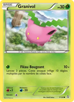Carte Granivol de l'extension Dragons Éxaltés, numéro 1/124