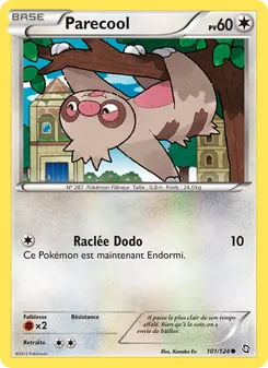 Carte Parecool de l'extension Dragons Éxaltés, numéro 101/124