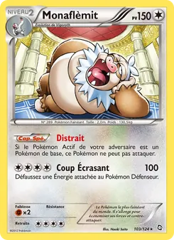 Carte Monaflèmit de l'extension Dragons Éxaltés, numéro 103/124