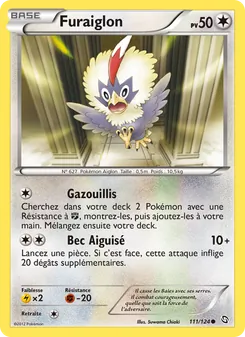 Carte Furaiglon de l'extension Dragons Éxaltés, numéro 111/124
