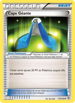 Carte Cape Géante de l'extension Dragons Éxaltés, numéro 114/124