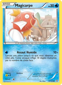 Carte Magicarpe de l'extension Dragons Éxaltés, numéro 23/124