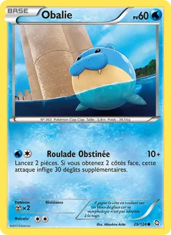 Carte Obalie de l'extension Dragons Éxaltés, numéro 29/124