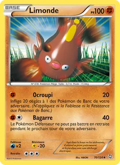 Carte Limonde de l'extension Dragons Éxaltés, numéro 70/124
