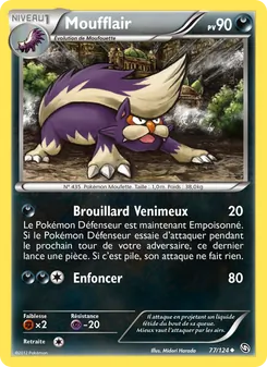 Carte Moufflair de l'extension Dragons Éxaltés, numéro 77/124