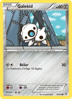Carte Galekid de l'extension Dragons Éxaltés, numéro 78/124