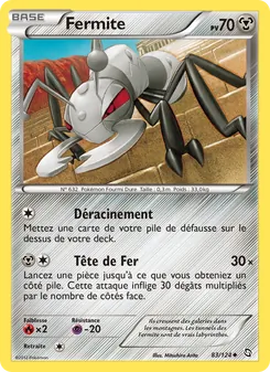 Carte Fermite de l'extension Dragons Éxaltés, numéro 83/124