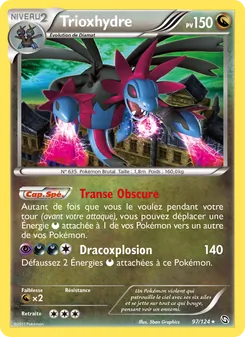 Carte Trioxhydre de l'extension Dragons Éxaltés, numéro 97/124